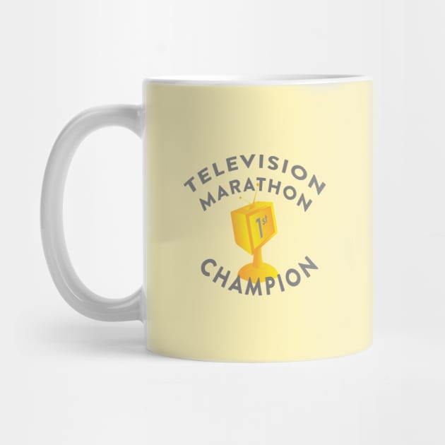 Television Marathon Champion (binge watcher) by yayo99